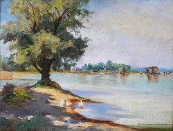 B. Nógrádi Magda „Balaton partján”