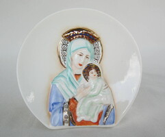 Aquincumi porcelán Szűz Mária a kisded Jézussal