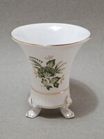 Hollóházi Anna mintás körmös váza, 9,5 cm