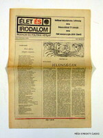 1989 február 24  /  ÉLET ÉS IRODALOM  /  Ssz.:  3778