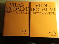 Köpeczi Béla (szerk.) - Pók Lajos (szerk.)  Világ-irodalmi kisenciklopédia I.-II.