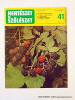 1979 október 11  /  KERTÉSZET és SZÖLÉSZET  /  Ssz.:  6105
