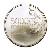 Kosztolányi Dezső 5000 Forint 2010 BU 31,46g Ag925