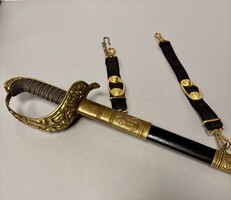 Tengerésztiszti kard Ferenc József idejéből