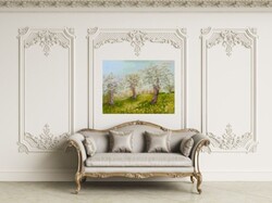 Tavaszi virágzás. Gustav Seitz Német festőművész, és szobrász hagyatékából