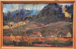 Antal Imre - Domboldal fákkal