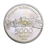 Siklósi Vár 5000 Forint 2008 BU 31,46g Ag925