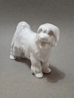 Zsolnay Sinkó komondor, kutya, szobor, figura, 14,5 cm