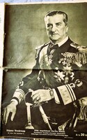 HORTHY ISTVÁN KORMÁNYZÓ HELYETTES TEMETÉSE GYÁSZ TEMETÉS KÉPES VASÁRNAP ÚJSÁG 1942