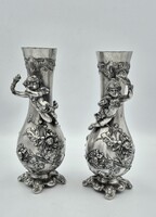 Alber Köhler (AK&Cie) szecessziós vázapár, XIX század végéről