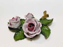 Nagyméretű Herendi rózsa, 26 cm