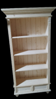 Natur szekrény ónémet telázsi , polcos könyves tároló