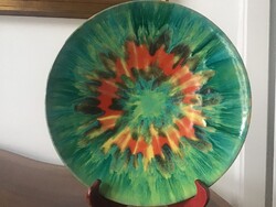 Retro kerámia falitányér 28cm.