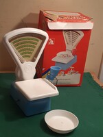 Régi Csehszlovák játék mérleg eredeti dobozában