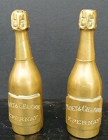 Antik Retro Moet Chandon Pezsgő Só és Borsszóró