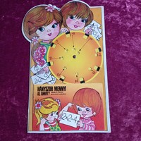 "Hányszor mennyi az annyi?" retro oktató számolójáték, tábla füzettel