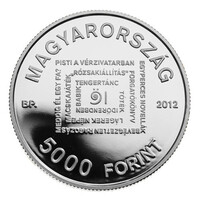 Örkény István 5000 Forint 2012 PP 31,46g Ag925