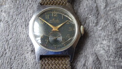 MIDO MULTIFORT SUPERAUTOMATIC BRIT TENGERÉSZGYALOGSÁG KATONAI karóra, "RM" kalapácsautomata 29mm