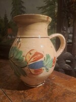 RÉGI ZILAHI SZILÁGYSÁGI MÁZAS CSERÉP KÖCSÖG CSUPOR (2)