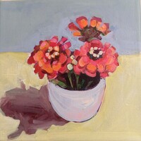 Csendélet, Rézvirágok ll.