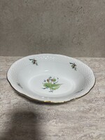 Herendi Hecsedli (csipkebogyó) mintás ovális nagy tál