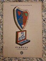 Szolnoki Gépipari Technikum évkönyvek – 3 db (1961–1965)