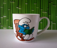 HUPIKÉK TŐRPIKÉK "OKOSKA TÖRP" MESE JELENETES PORCELÁN BÖGRE,CSÉSZE 2011 KOLLEKCIÓ