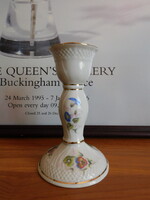 Hollóházi Pannónia hajnalka mintás gyertyatartó