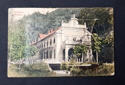 Menyháza Wenckheim Fürdőház 1916 leporelló képeslap