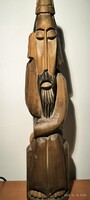 Faragott szobor fából 26cm
