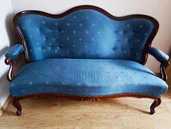 Antik Neobarokk Karfás Kanapé 180 CM