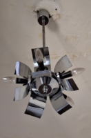Ikonikus Vintage Space Age Króm Csillár (1960-as/70-es évek)