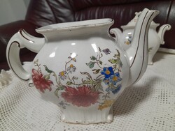Antik Herendi teáskanna tető nélkül