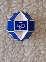 (67) Jubileumi kiadású Rubik Bűvös kígyó, logikai játék!