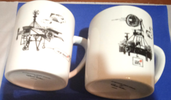 VIRGIN Atlantic Airlines in flight Coffee cups a set of two