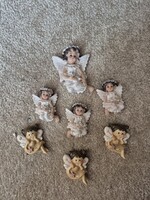 Angyalka hűtőmágnes karácsonyi