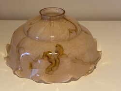 Antik fodros szélű konyhai üveg paraszt bura 24.5 cm