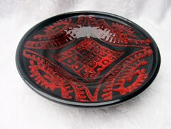 Iparművészeti falitányér  28.5 cm