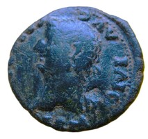 Római Bronz AE 29 TIBERIUS Romula Sevilla 13 gr/27 mm