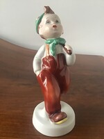 Royal Dux kerámia figura 16cm.