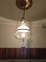 Eladó lüszter lámpa majolika testtel