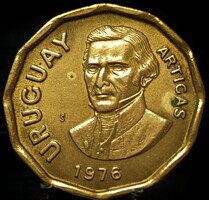 Uruguay 1 Új peso, 1976 C10C2