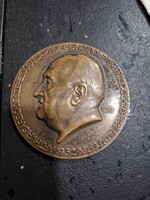Szepesváraljai Sarbo Arthur Berán Lajos bronzérem 1932