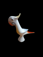 Art Deco - Hollóházi Papagáj/ Kakadu - Hibàtlan Àllapotban