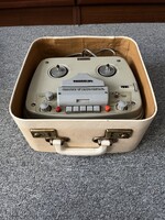 Universal Uher svájci antik csöves orsós magnó