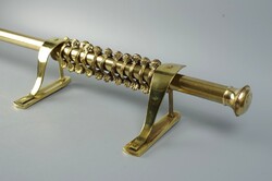 Réz karnis, függönytartó