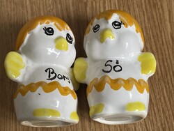 Tündéri kerámia  só bors tartó.