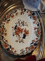 Antik Copeland Late Spode Bertha szervíztál 28x21 cm