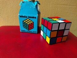 Eredeti mini Rubik kocka dobozában - Politoys Triál