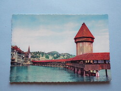Képeslap (2) - Svájc - Luzern 1950-es évek